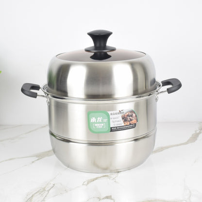 Model 3321 Tongtianxiang 36cm 2-Steamer-Rack Composite Steel Steamer M.61 JPDB