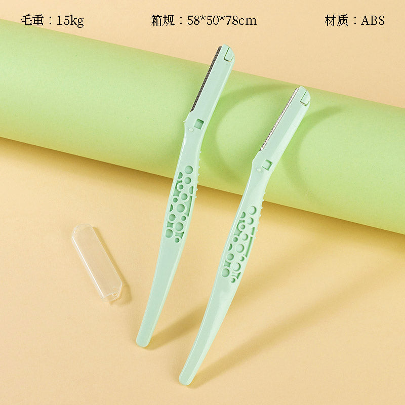 Dos cajas de maquinillas de afeitar para cejas M.50 