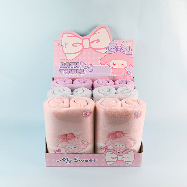 M.25 JPDBModel YJ-765 Bowknot Lamb-Shaped Bath Towel