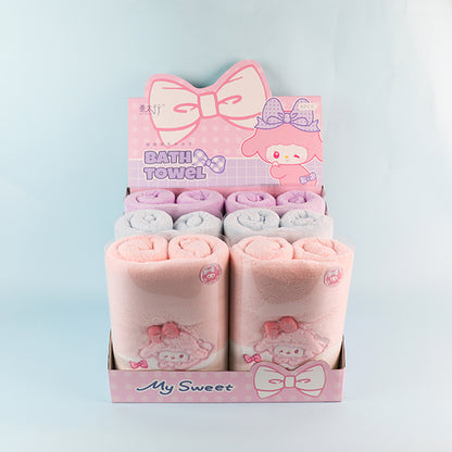 M.25 JPDBModel YJ-765 Bowknot Lamb-Shaped Bath Towel