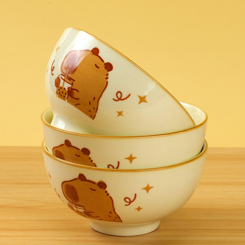 4.5-inch Capybara Straight-sided Bowl (Item No. 1464) M.66 JPDB