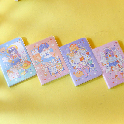 XX-1865 Blue Sky Glue-Bound Notebook (18k) Eye-Care Paper School Office Supplies M.81