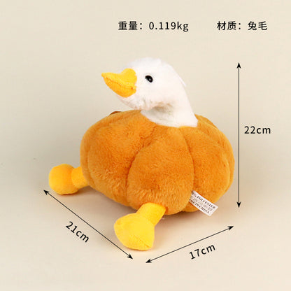 Pumpkin Goose Plush Toy M.01 JPDB