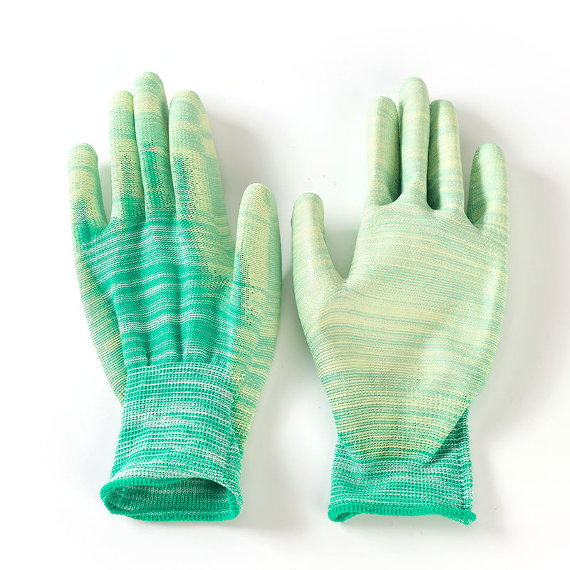 Naishu King 1002 Zebra Pattern Palm Coated Gloves (2 pairs) M.28