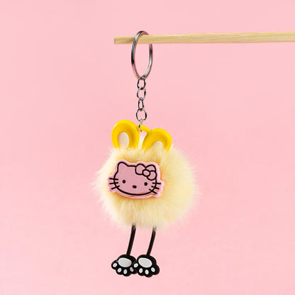 Hello Kitty Pom-pom Dangling Leg Bag Charm M.41 M.46 M.72
