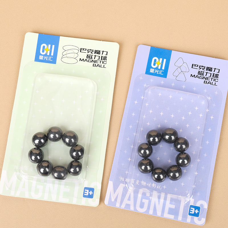 M.34 XG0026 Blister Card Pack of 8 Round Magnets