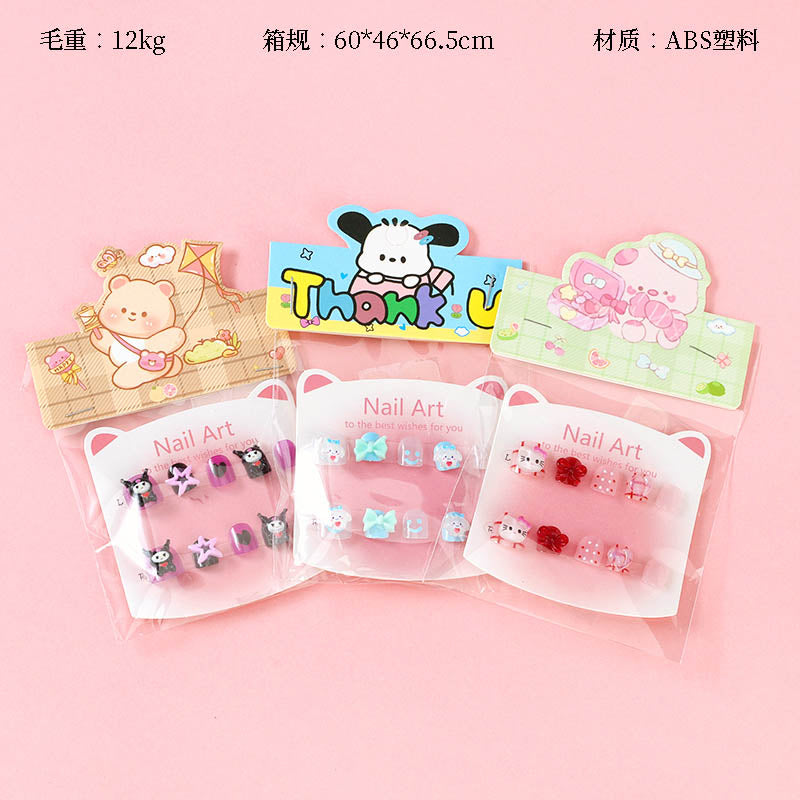 Children's cute accessory fake nails M.52