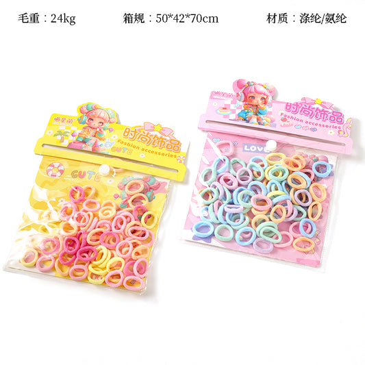 M42 Children's Brown Terry Cloth Loops in Bag (70 Pieces)