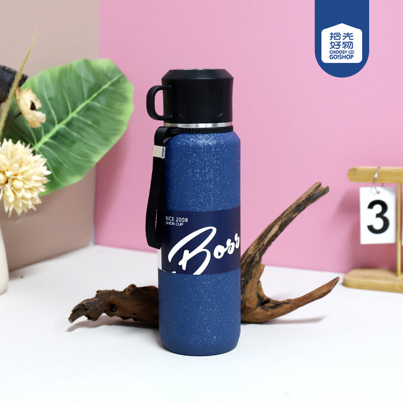 QXSD5387 Full Stainless Steel Stew Teapot Vacuum Insulated Mug (1000ml) M.26 JPDB