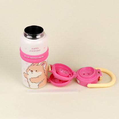 550ml Piaoyi Handle-equipped Vacuum Thermal Insulated Mug - Model YSM8712 M.26 JPDB