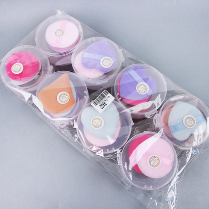 Cojín redondo de cuatro piezas para polvos secos (tamaño M.50) 