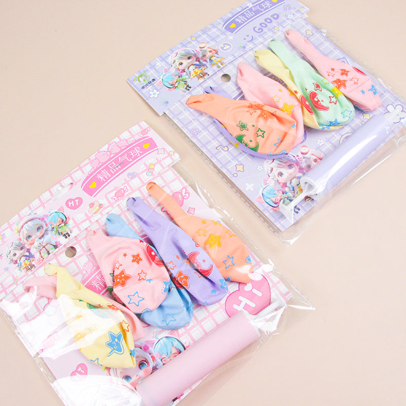 M.11Nini's Adventure - Printed Moon Balloon QQ022