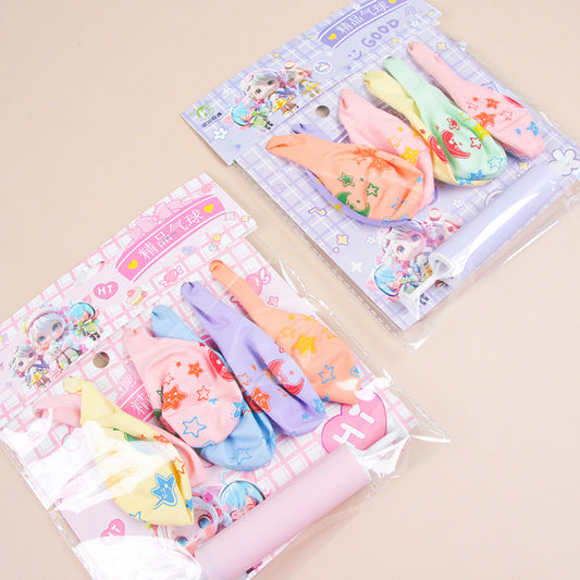 M.11Nini's Adventure - Printed Moon Balloon QQ022