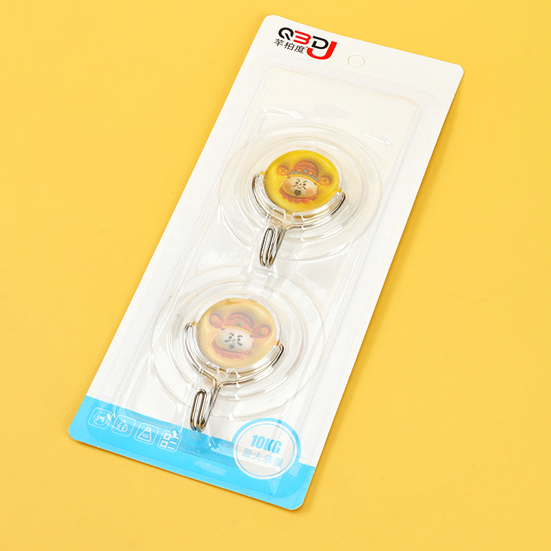 Qianbaidu 3122 Three-Dimensional Hooks (2-piece set) M.16