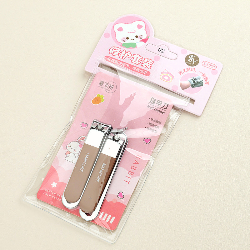 605B Medium-sized Angled Mouth Utility Knife Set (2 pieces) Random M.51