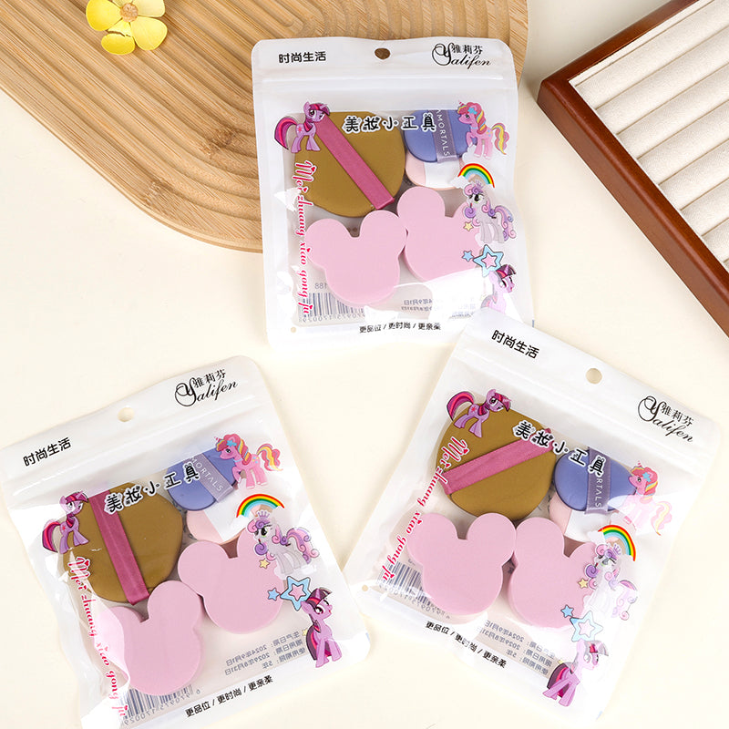Bagged Mickey + Five-piece Finger Puff Set M.50