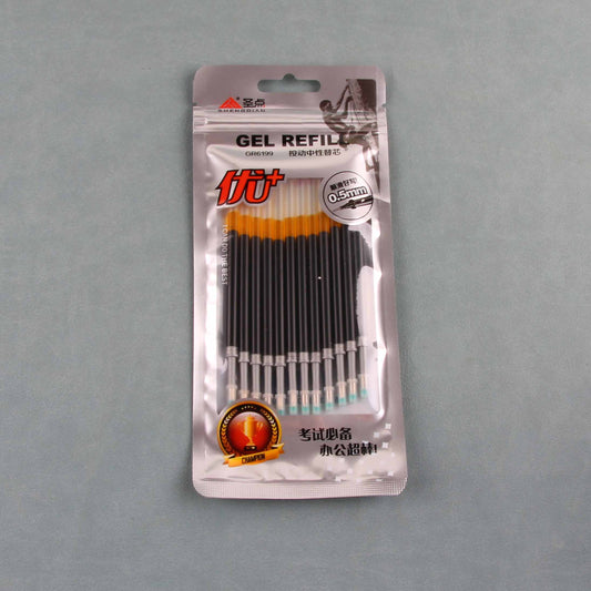 GR6199 Shengdian 12 Retractable Pen Refills (Black) M.82