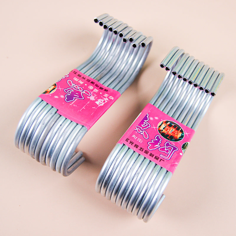 Jinhui Hollow S-Hooks (10 Pieces)  M.16