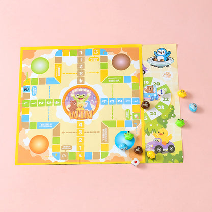 A005 2-in-1 Aeroplane Chess Set M.06