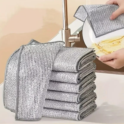 Multipurpose Wire Dishcloth Wire Cleaning Cloth for Kitchen Washcloth