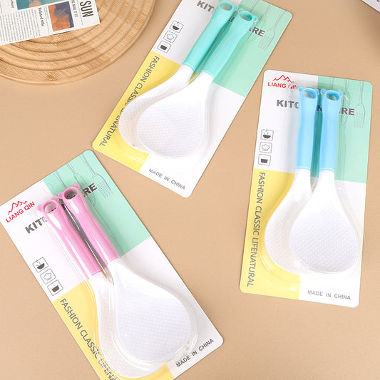 285-B2 2 Two-Tone White Rice Spoons M61