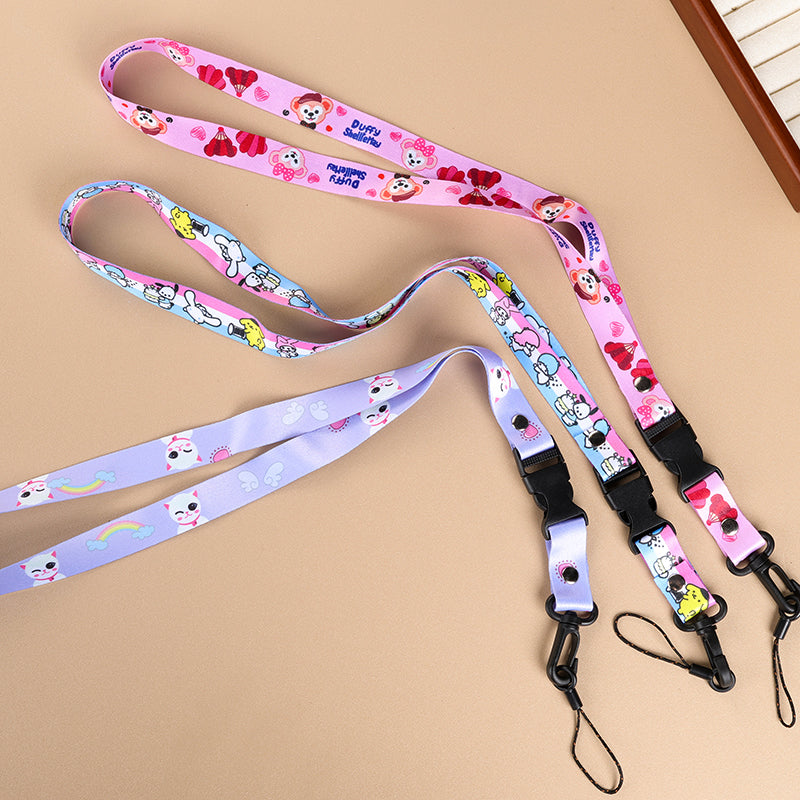 88W - 4 New Plug - in Long Mobile Phone Lanyard A.14
