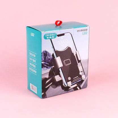 L02 Bike & Motorcycle Phone Mount (Shockproof, 360°Rotation) A.13 JPDB