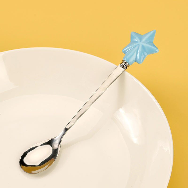 Star-Shaped Ceramic Ice Spoon M.66