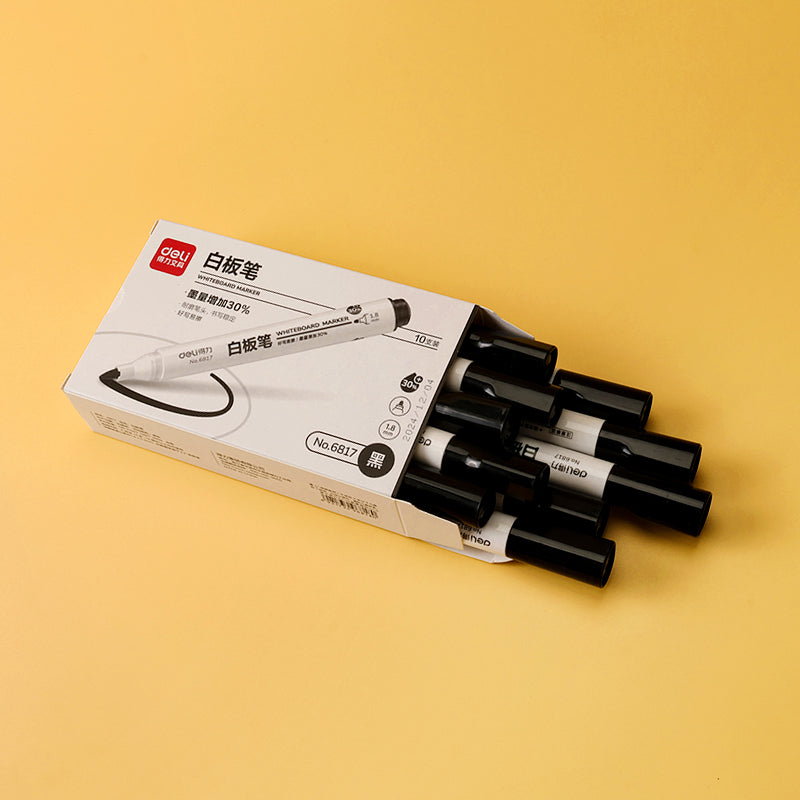 The Zhongxuan oil - based marking pens come in a set of 4. With long - lasting and non - fading ink and smooth strokes, they can handle tasks like document marking, item labeling, and simple drawing, meeting various writing needs. M.82