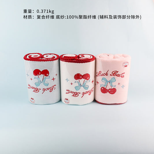 M.25 JPDBModel YJ-754 Cherry-Shaped Bath Towel