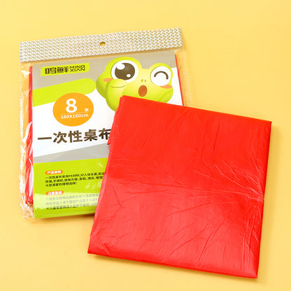 Mingxian 309 Thickened Disposable Tablecloth (8 pieces) M.27