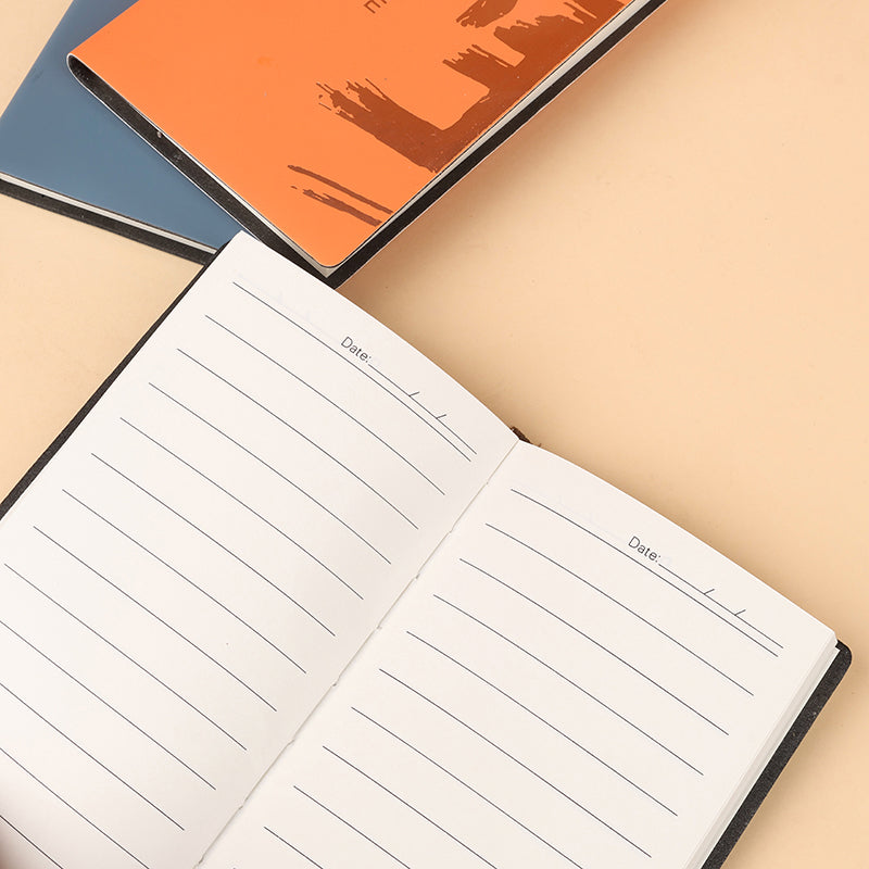 XX-1360 Gilded Diary Premium Gold Foil Cover Lockable Option Daily Journal for Students M.81