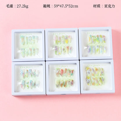 934 Aurora Series Fake Nails M.52