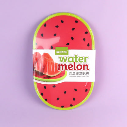 Model 7732 Oval Watermelon Fruit & Vegetable Cutting Board M.69 JPDB