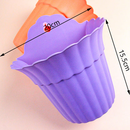 A-47 Wall-mounted Semicircular Flower Pot  M.12
