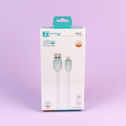 1.2m Ultra-soft Frost-resistant Data Cable - Model L52 (Apple Compatible) A12JPDB