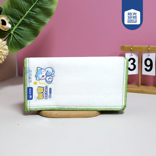 No.8133 10 Pcs High-Density Dish Towel for Kitchen Use M.68 JPDB