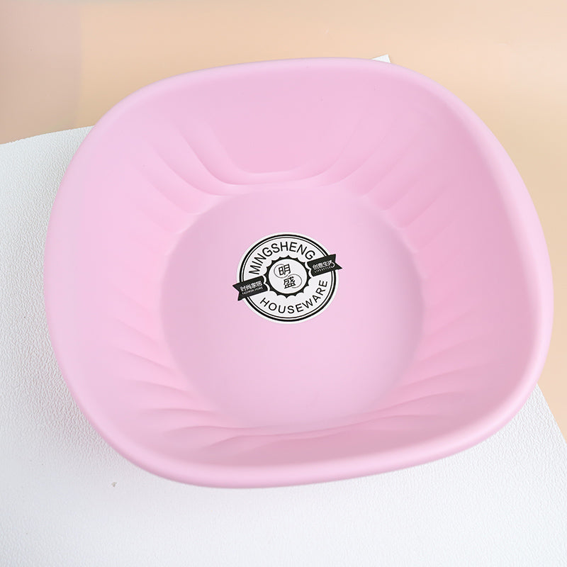 803 square-shaped colored striped basin M.19