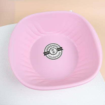 803 square-shaped colored striped basin M.19