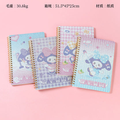 Premium XX - 25103 Nana Mi Gold Dust Spiral Notebook M.81