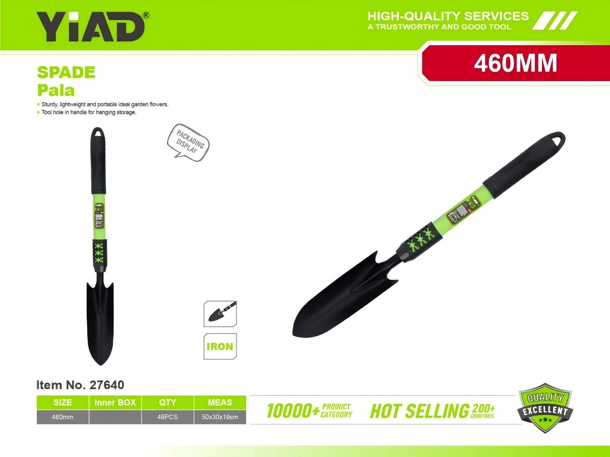 Rubber sleeve large shovel with iron handle M.33