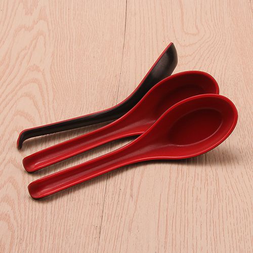 888 Red and Black Small SpoonM66