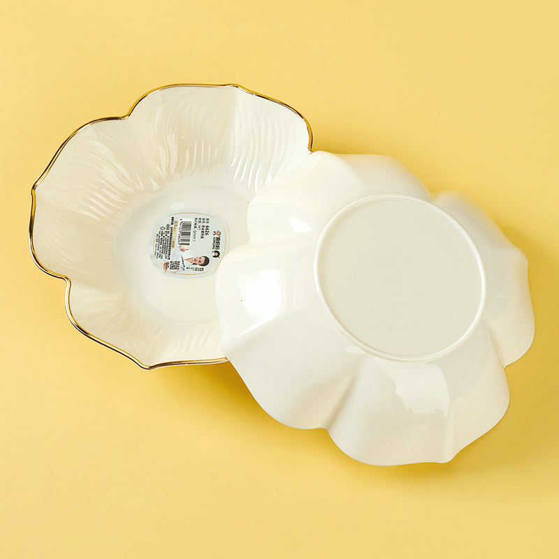 6626 Petal Four-Leaf Clover Fruit Plate M.20