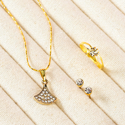 New - style Rhinestone Necklace Set M.43