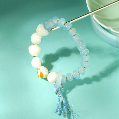 Ice Soul Abacus Bead Cat Claw Bracelet  M.43