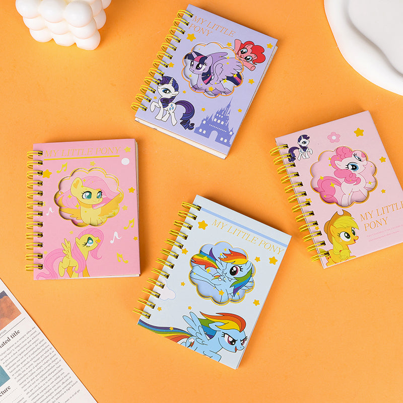 Premium Yushanghua 64K PP Top-Flip Coil Notebook with Random Flower Designs M.81