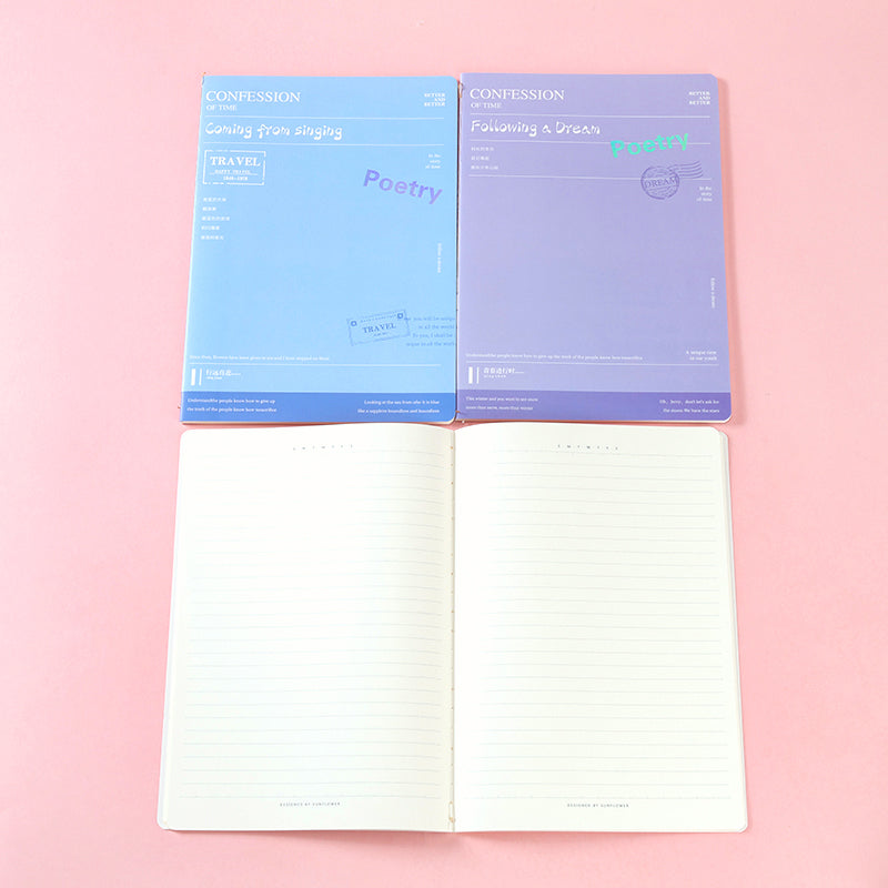 Cute XX-18K Thread-Bound Notebook (Random Cute Patterns) M.81