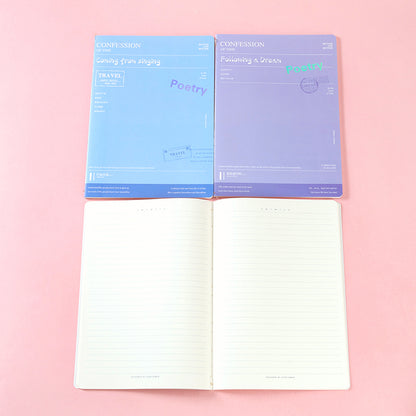 Cute XX-18K Thread-Bound Notebook (Random Cute Patterns) M.81