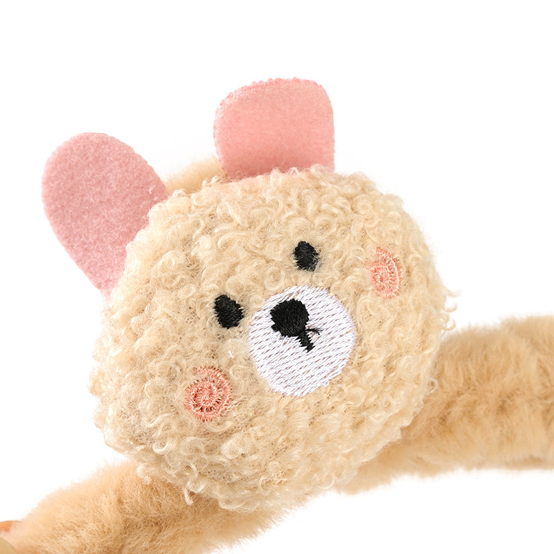 M42 4.33 Inch Curly Fur Cartoon Plush Big Claw