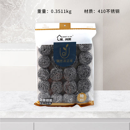66218-20 Steel Wool Ball for Cleaning M.68